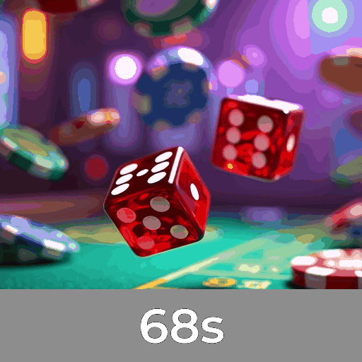 68s: Slots com Prêmios, Jogos de Mesa e Dealer ao Vivo